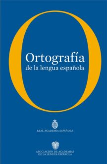 Ortografia De La Lengua Espa