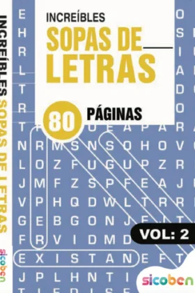 LSOP: Sopa de letras increibles vol 1 80 pag